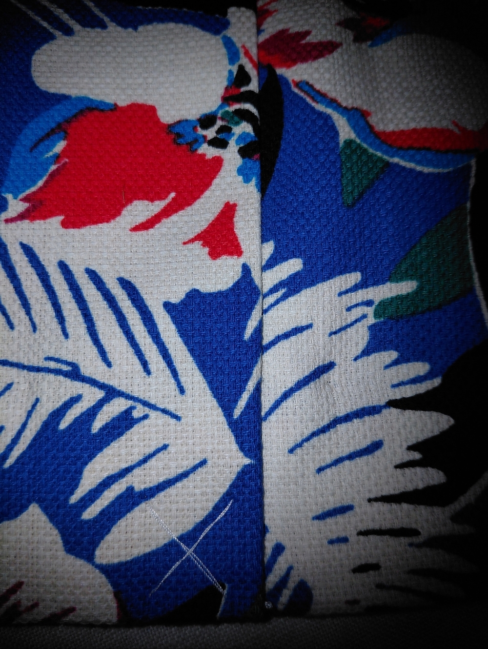 NWOT Sz 8 J. Crew Blue Hawaiian Floral Basketweave Pencil Skirt Fully Lined - Picture 13 of 13